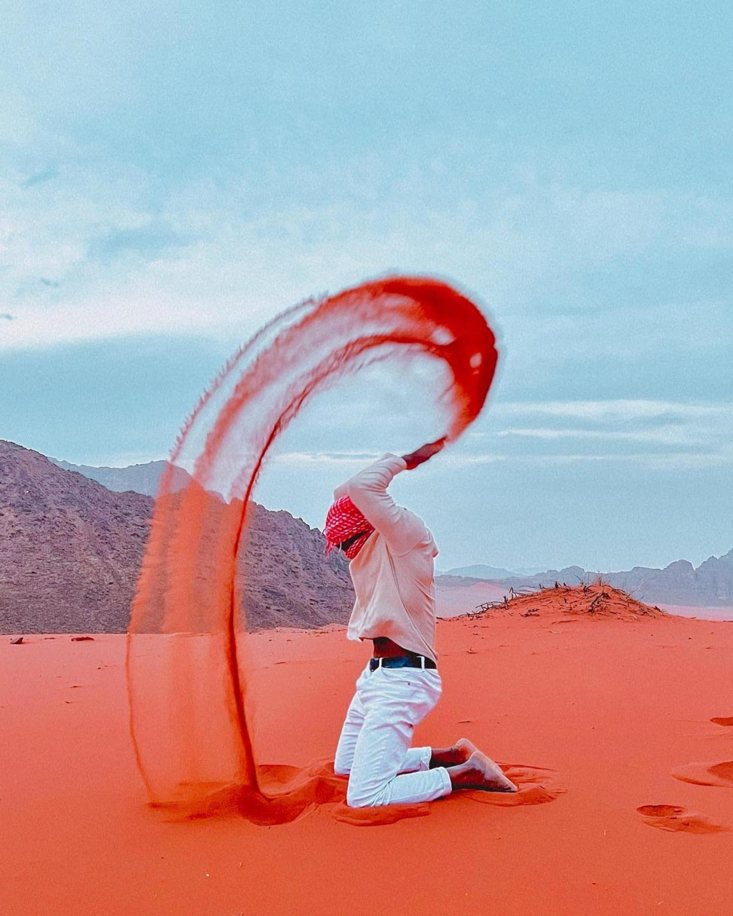 Flower Life Camp Wadi Rum Eksteriør billede